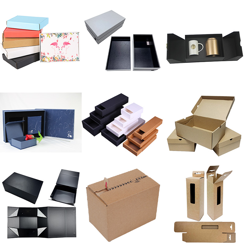 Dostosowane pudełko z papieru makulaturowego – przyjazne dla środowiska opakowanie Kraft i Glassine