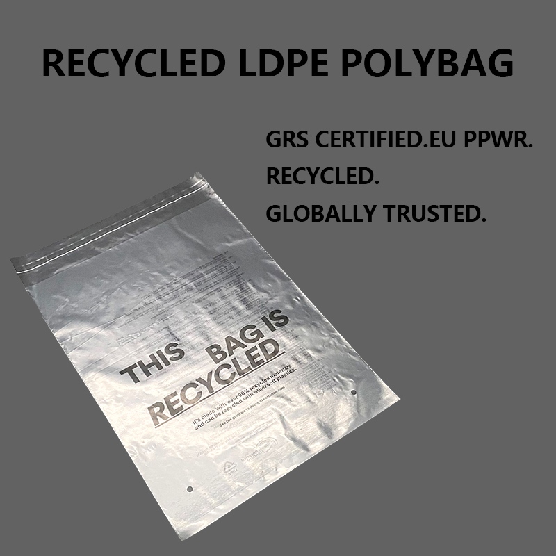 Zeal X wprowadza na rynek niestandardową torebkę polietylenową LDPE z recyklingu GRS, aby wspierać zrównoważone opakowania odzieży i handlu elektronicznego na całym świecie
