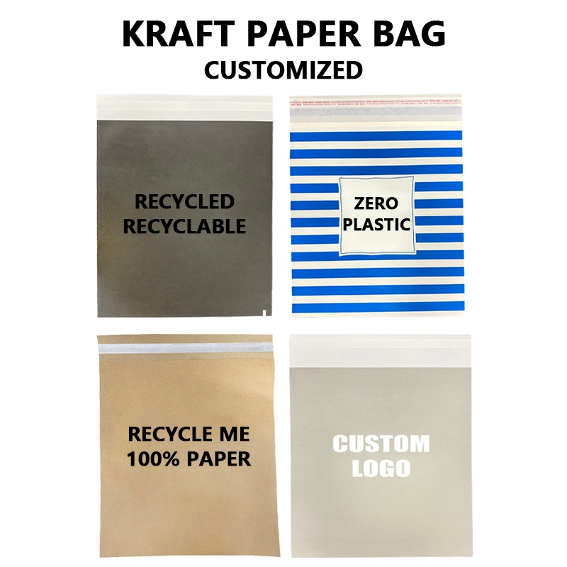 Niestandardowa torba papierowa nadająca się do recyklingu