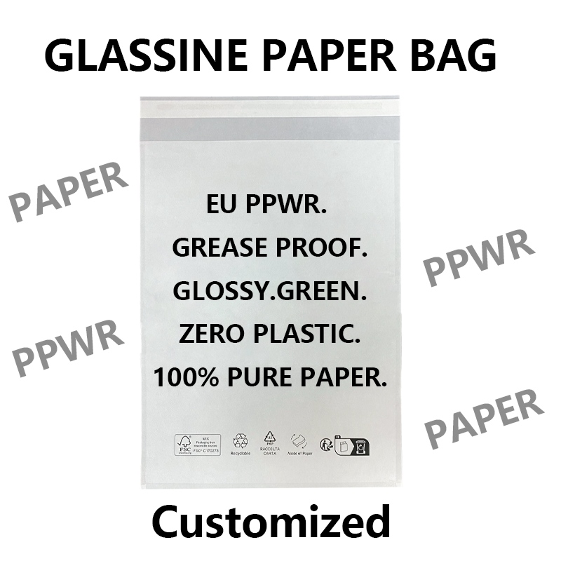 Torba papierowa z włókna szklanego UE PPWR | Opakowanie w 100% z czystego papieru, bez plastiku