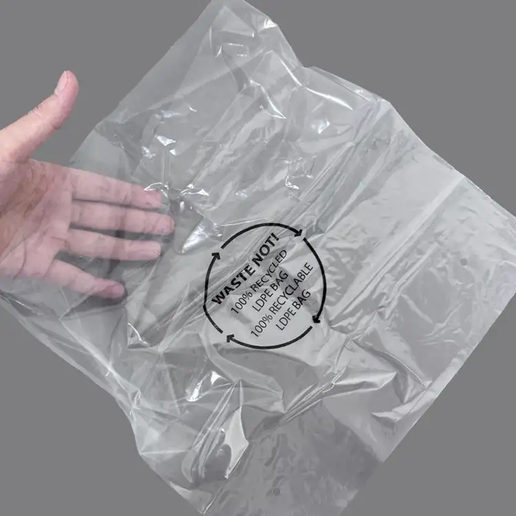 GRS z recyklingu plastikowe torby