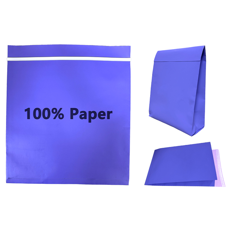 Side Gusseted Recycled Paper Bag