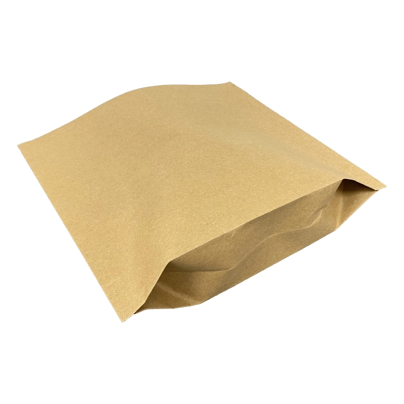 Papierowa torba z płaską usta